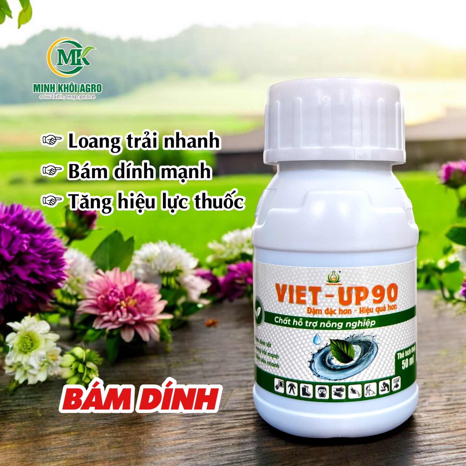 Chất bám dính VIET-UP 90 - Chai 50ml